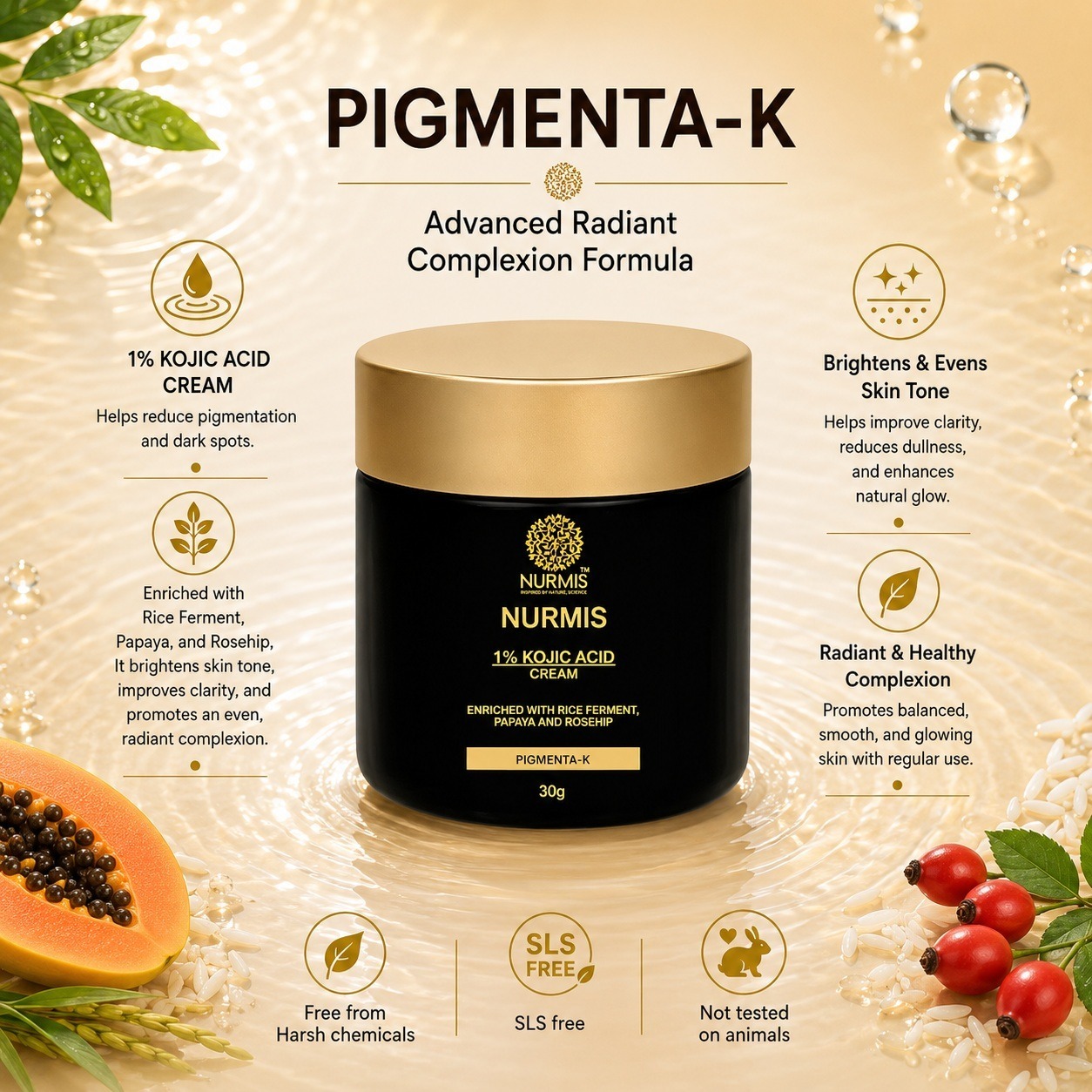 NURMIS PIGMENTA K